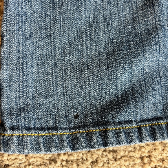 Hanna Andersson Embroidered Girls Jeans - size 140 - Picture 6 of 10